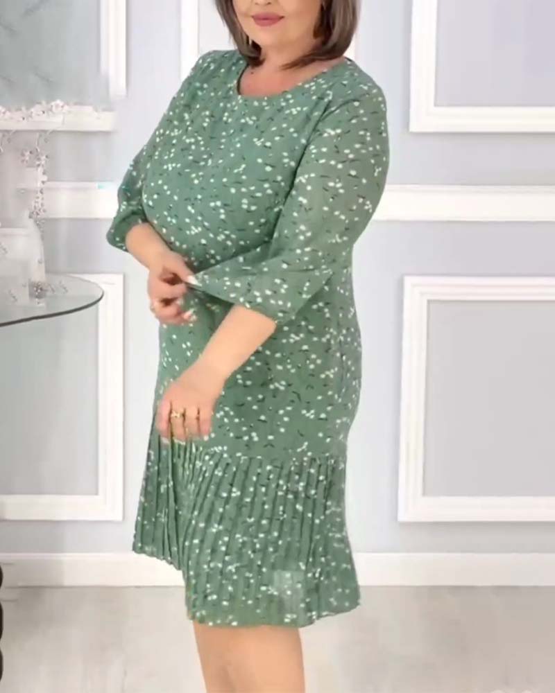 Gianna – Elegantes Blumen-Midikleid für Damen