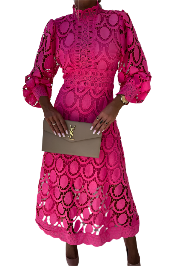 Isabella – Exquisites Leon Romantisches Spitzenkleid für Frauen