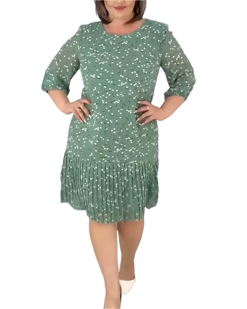 Gianna – Elegantes Blumen-Midikleid für Damen