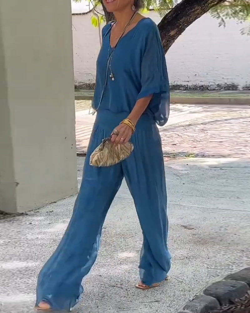 Lily – Stilvolles Zweiteiliges Set für Damen