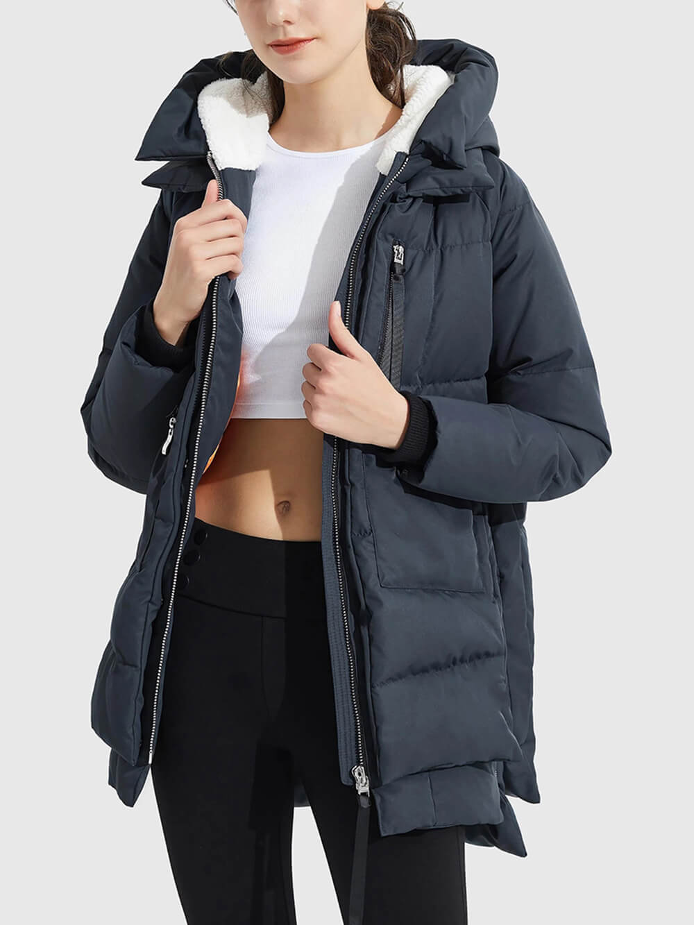Aurélie – Arctic Elegance Damen Winterjacke