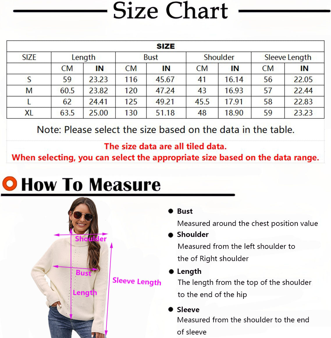 Giulia – Hochgeschlossener Weicher Pullover für Frauen