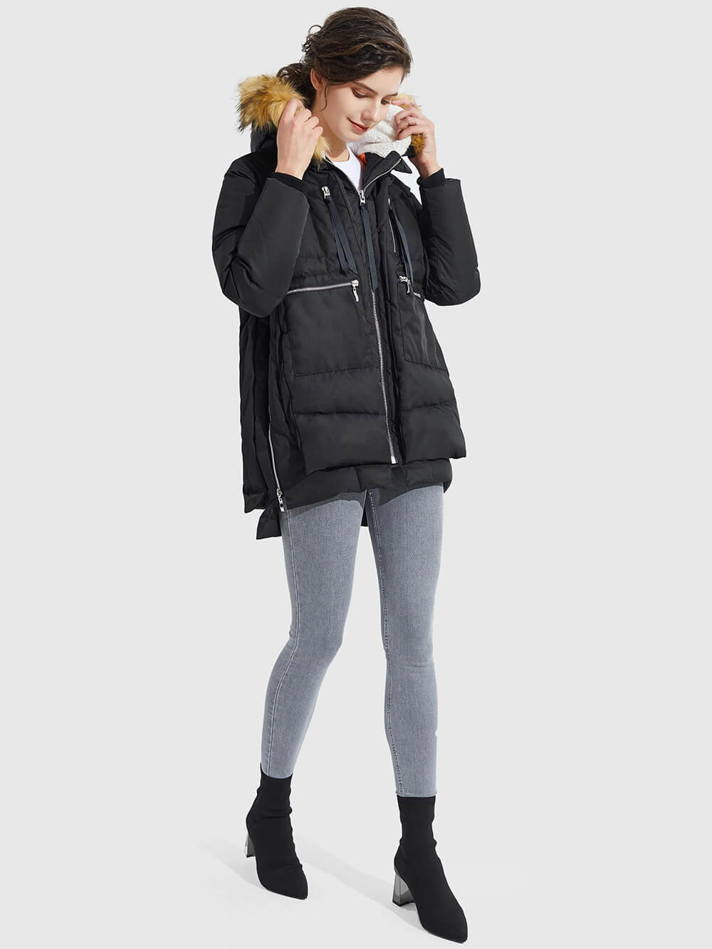 Aurélie – Arctic Elegance Damen Winterjacke