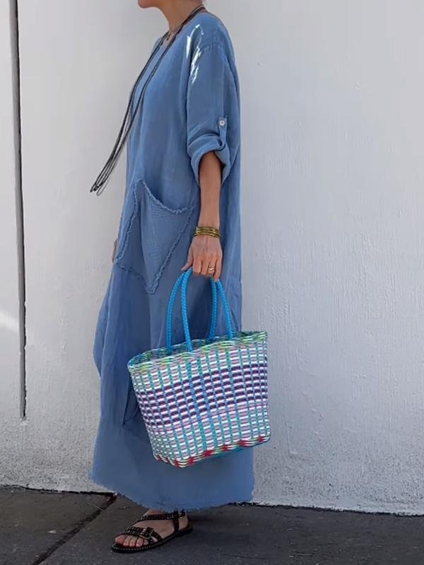 Elena – Fließendes Damen-Maxikleid