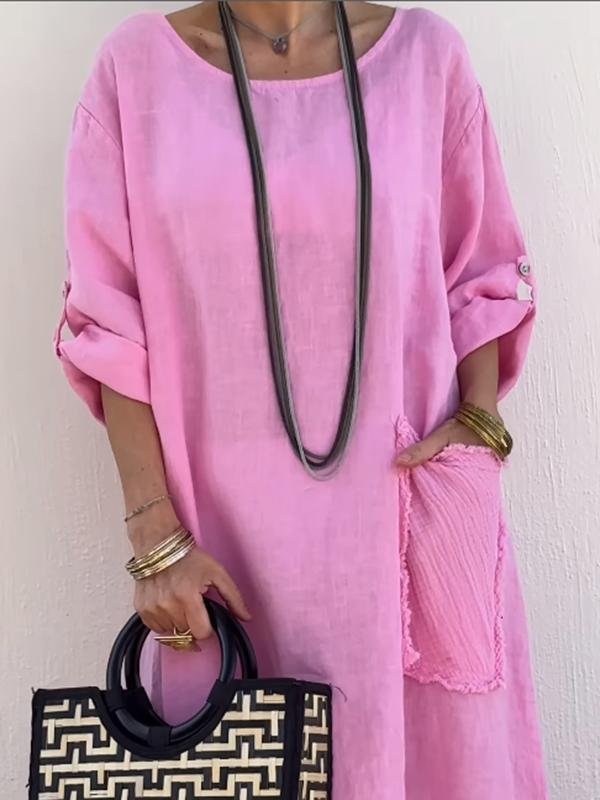 Elena – Fließendes Damen-Maxikleid