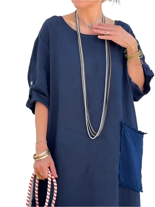 Elena – Fließendes Damen-Maxikleid