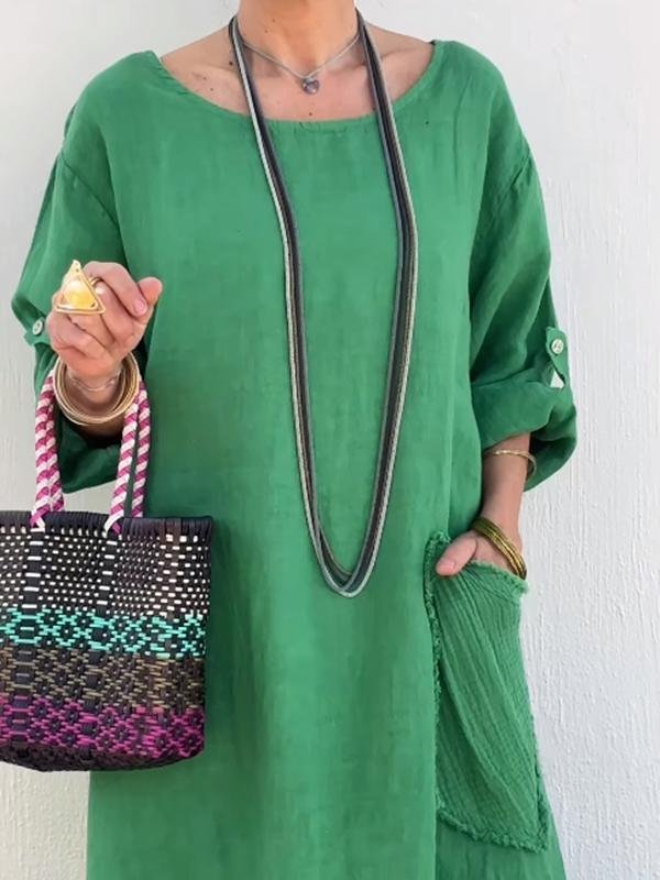 Elena – Fließendes Damen-Maxikleid