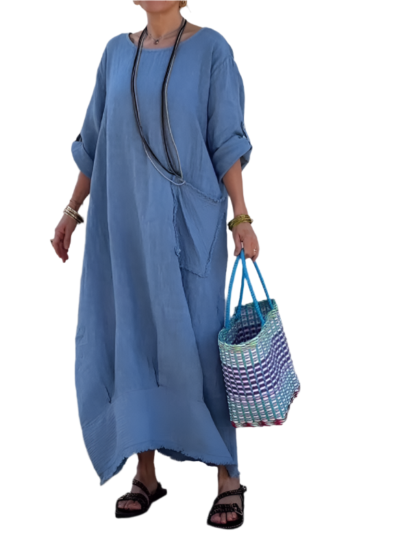 Elena – Fließendes Damen-Maxikleid