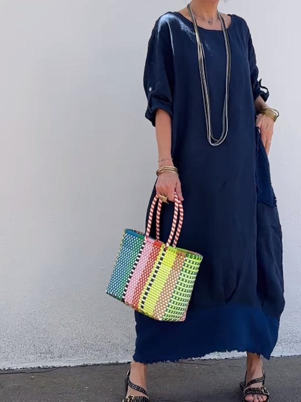 Elena – Fließendes Damen-Maxikleid