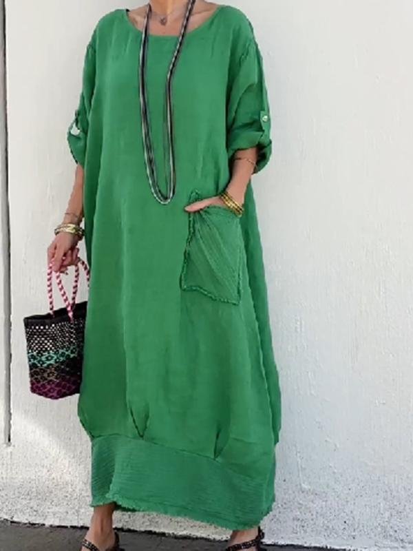 Elena – Fließendes Damen-Maxikleid