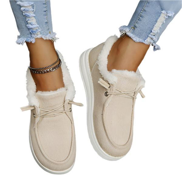 Isabella – Plüschgefütterte Damenschuhe