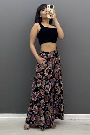 Lily – Florale Damenhose