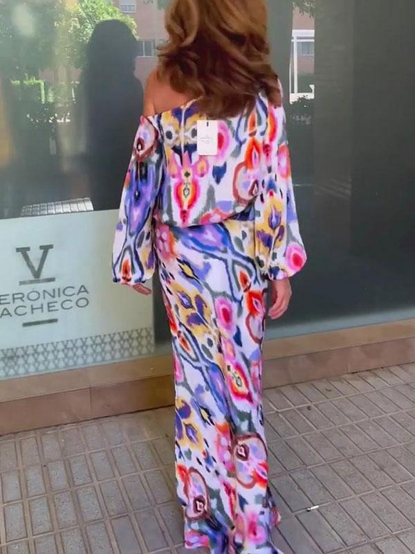 Giulia – Boho One-Shoulder Damenkleid