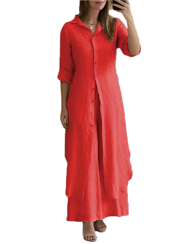 Sofia – Elegantes Damen-Zweiteiliges Set