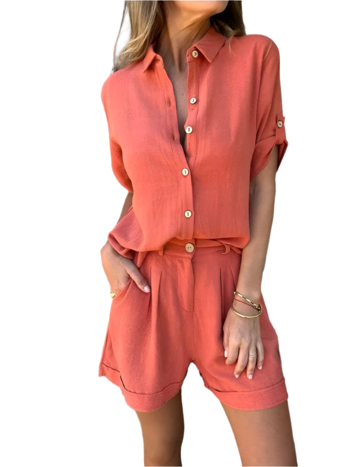 Lily – Mühelos schickes Sommer Zweiteiliges Set