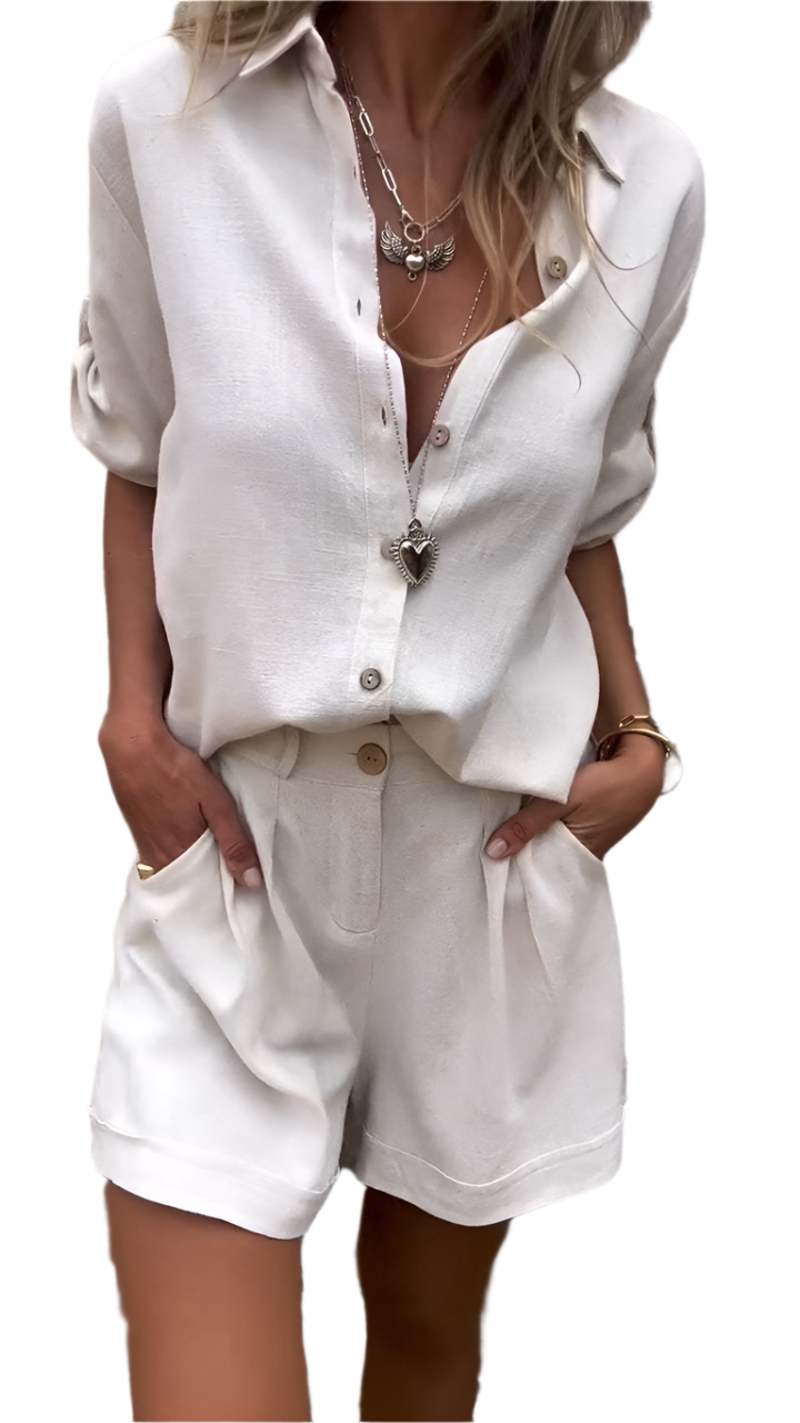 Lily – Mühelos schickes Sommer Zweiteiliges Set