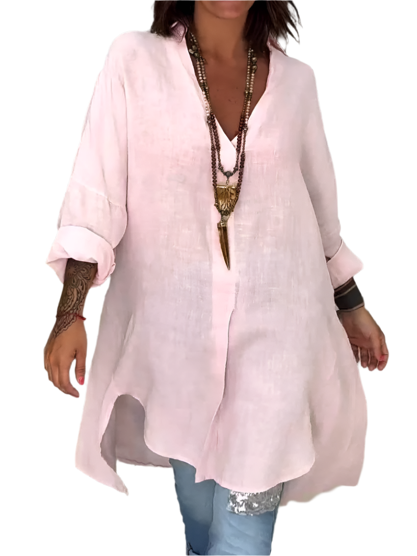 Gabriella – Lässige Leinenbluse für Damen