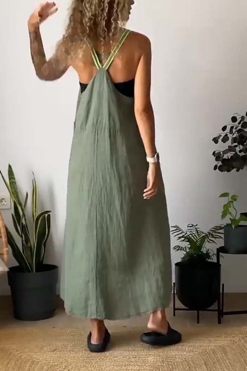 Sophie – Lässiges Sommerkleid mit weiten Trägern für Damen
