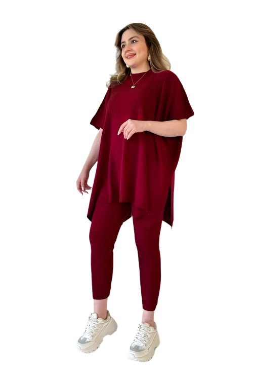 Luna – Modisches Zweiteiliges Strickset für Damen