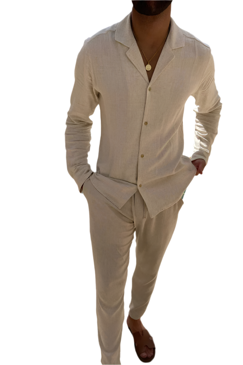Carlo – Leinen-Set für Männer