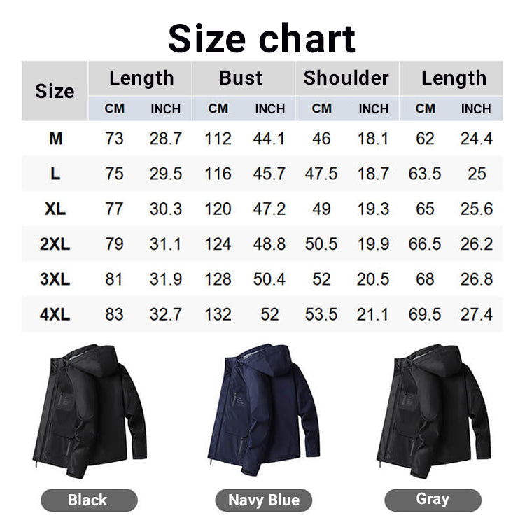 Marc – Stylischer winddichter Outdoor-Mantel für Männer