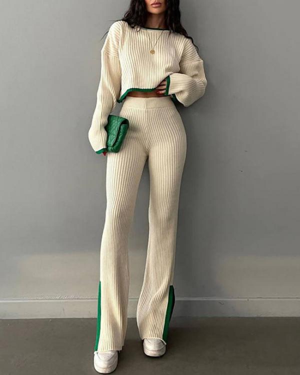 Lucia – Elegantes Zweiteiliges Set mit Fransen für Damen