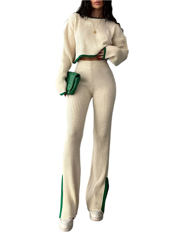 Lucia – Elegantes Zweiteiliges Set mit Fransen für Damen