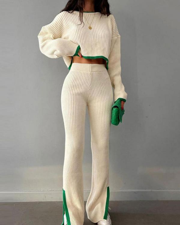 Lucia – Elegantes Zweiteiliges Set mit Fransen für Damen