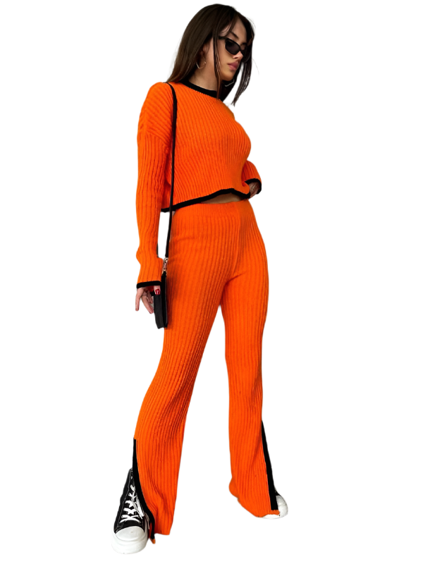 Lucia – Elegantes Zweiteiliges Set mit Fransen für Damen