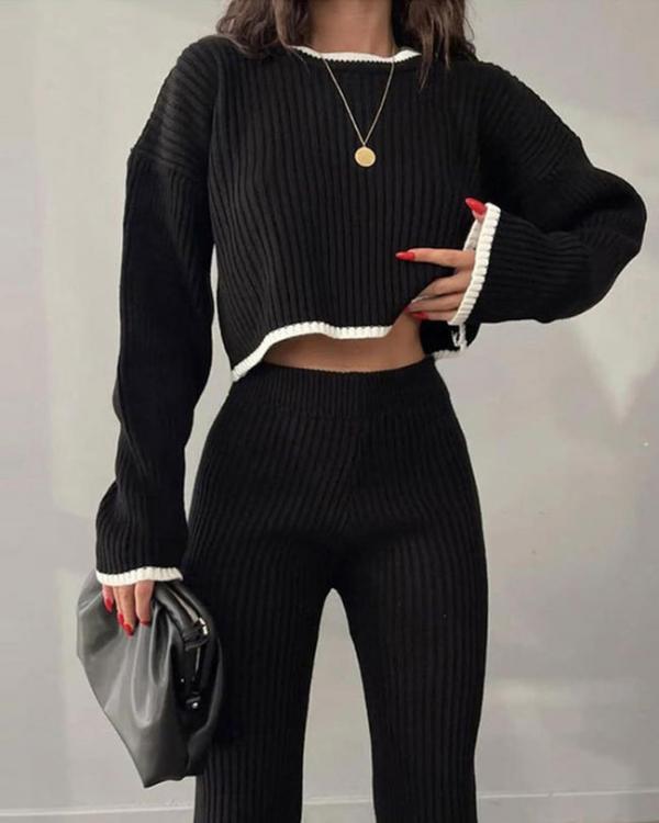 Lucia – Elegantes Zweiteiliges Set mit Fransen für Damen