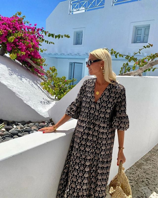 Sofia – Vielseitiges Midikleid mit V-Ausschnitt für Damen