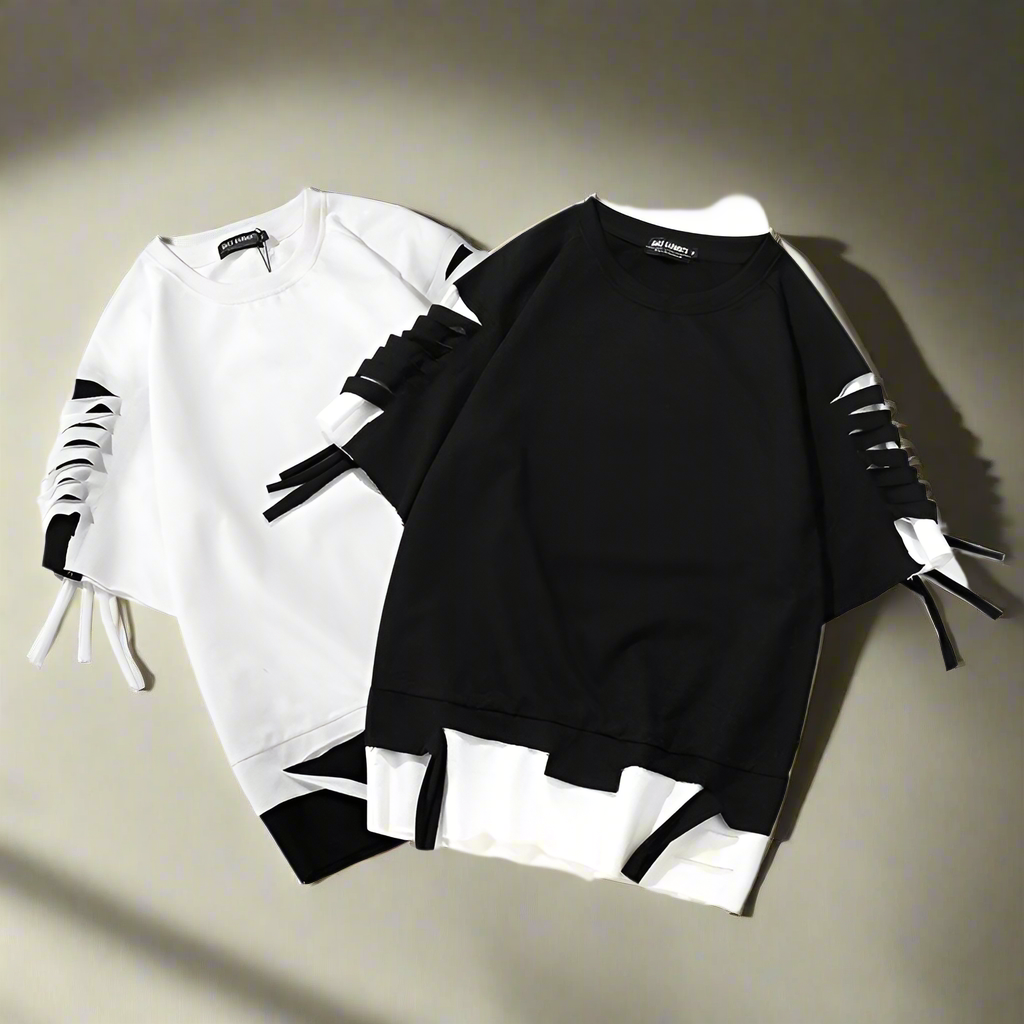 Alex – Ribbons Unisex Überdimensionale T-Shirt