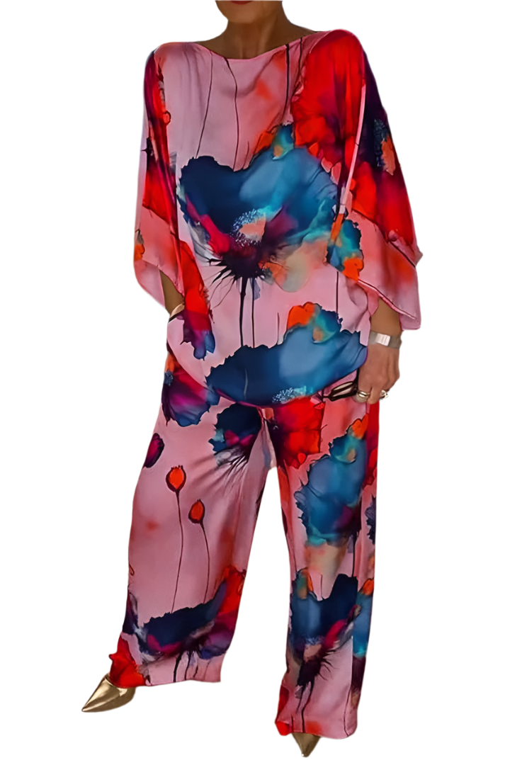 Cecilia – Elegantes Satin-Loungewear Set für Damen