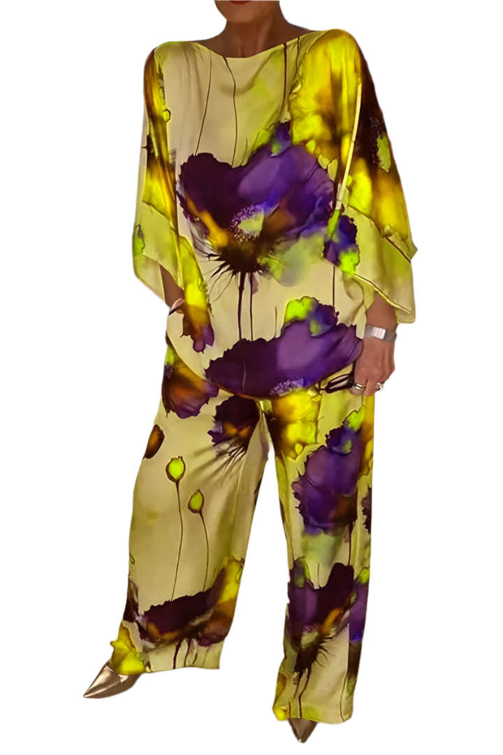 Cecilia – Elegantes Satin-Loungewear Set für Damen