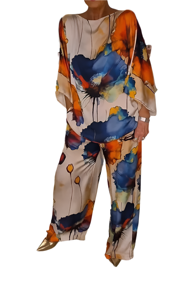 Cecilia – Elegantes Satin-Loungewear Set für Damen