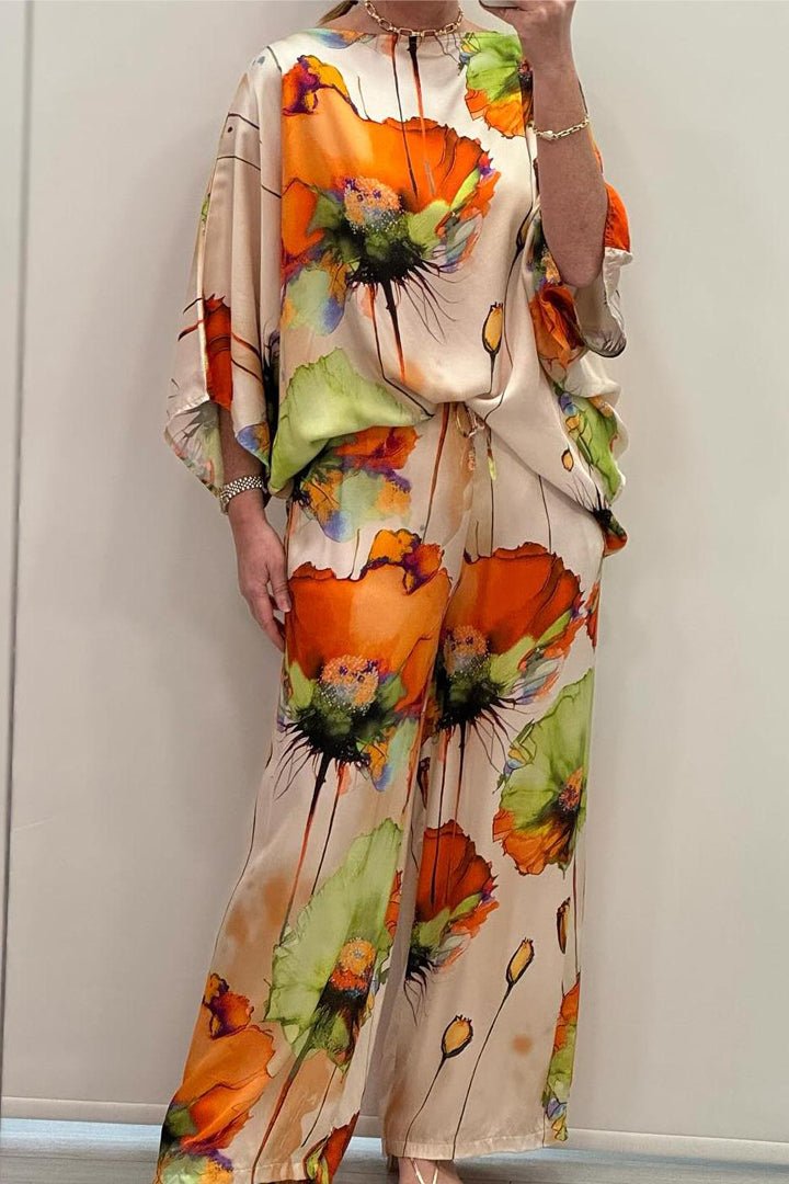 Cecilia – Elegantes Satin-Loungewear Set für Damen