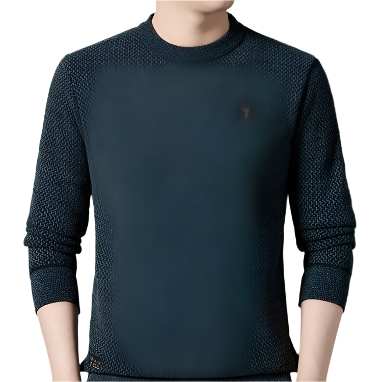 Nicolas – Kuscheliges Herrenoberteil mit Rundhalsausschnitt