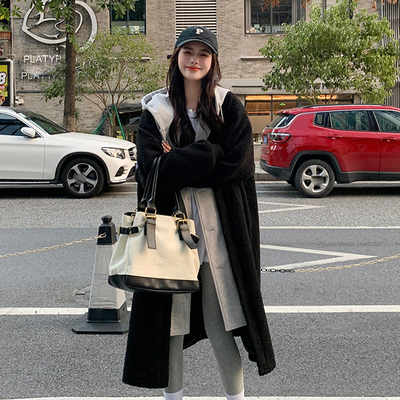 Sophia – Elegante Lange Kapuzenjacke für Damen