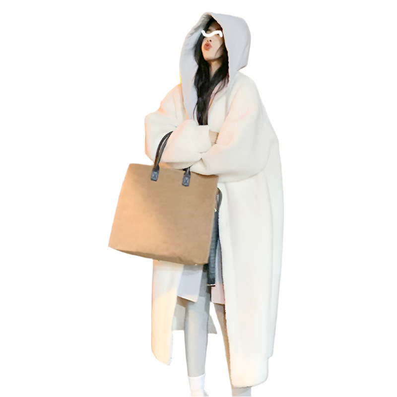 Sophia – Elegante Lange Kapuzenjacke für Damen