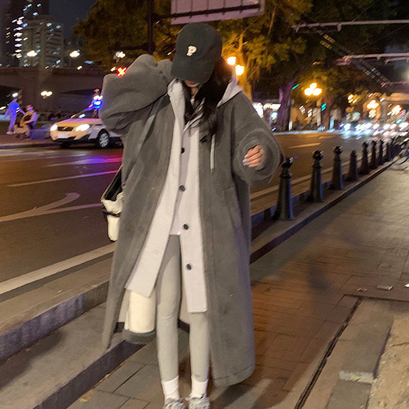 Sophia – Elegante Lange Kapuzenjacke für Damen