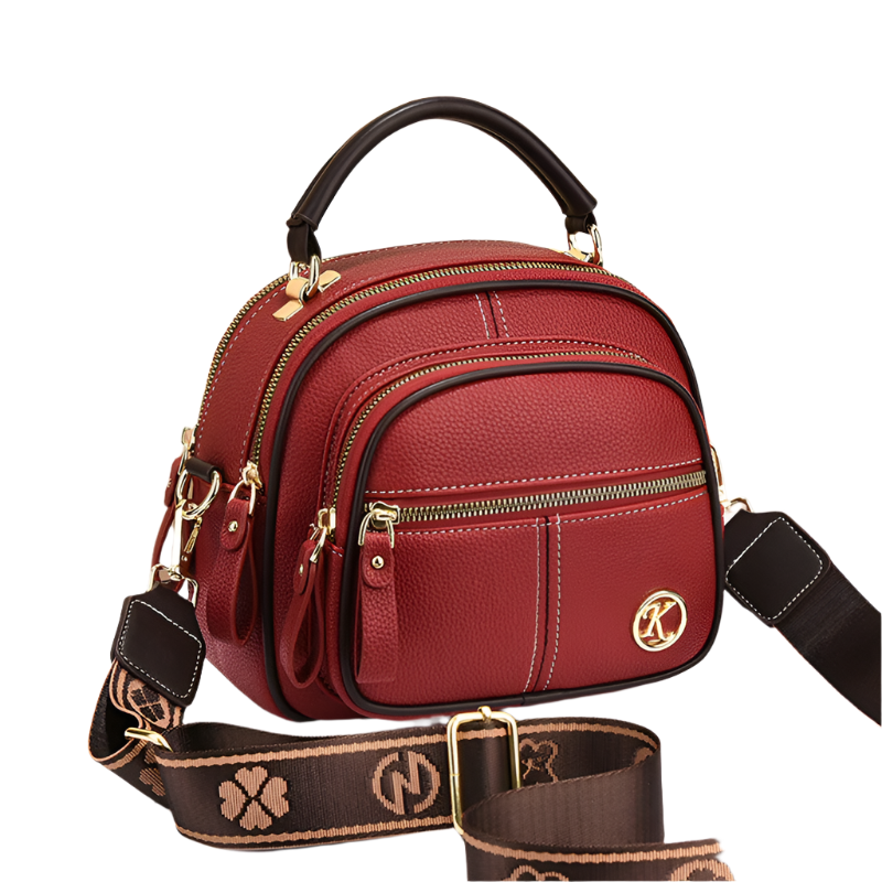 Giovanni – Elegante Multifunktions-Umhängetasche aus PU-Leder