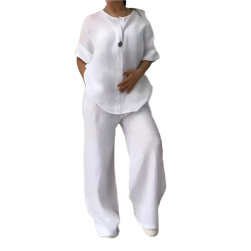 Isabella – Stilvolles und Lässiges Zweiteiler-Set für Damen