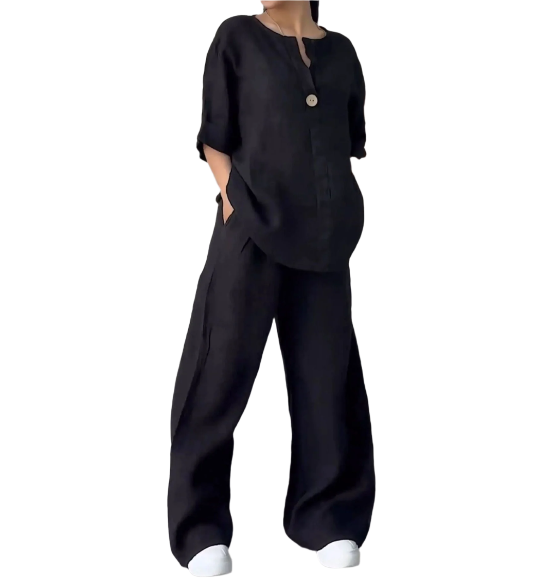 Isabella – Stilvolles und Lässiges Zweiteiler-Set für Damen