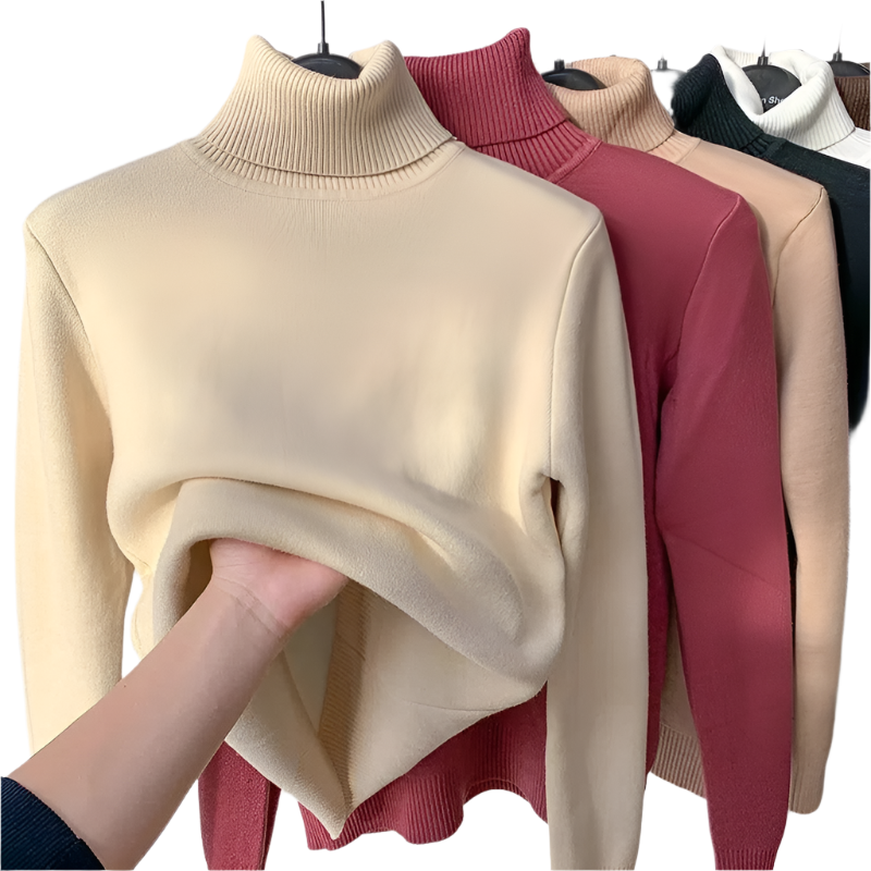Luciana – Chic Turtleneck Comfort Pullover für Frauen