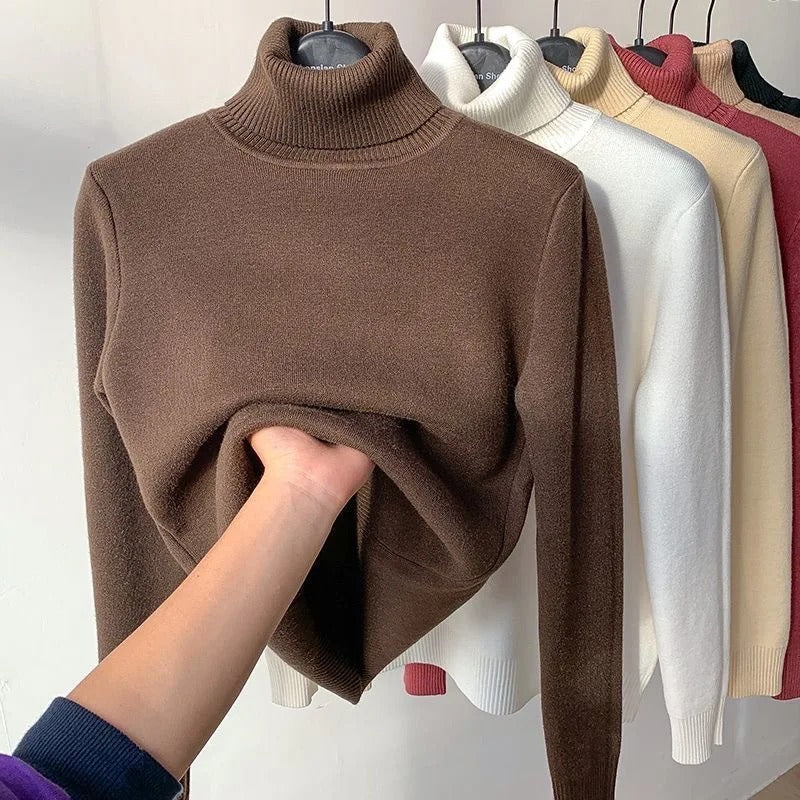 Luciana – Chic Turtleneck Comfort Pullover für Frauen