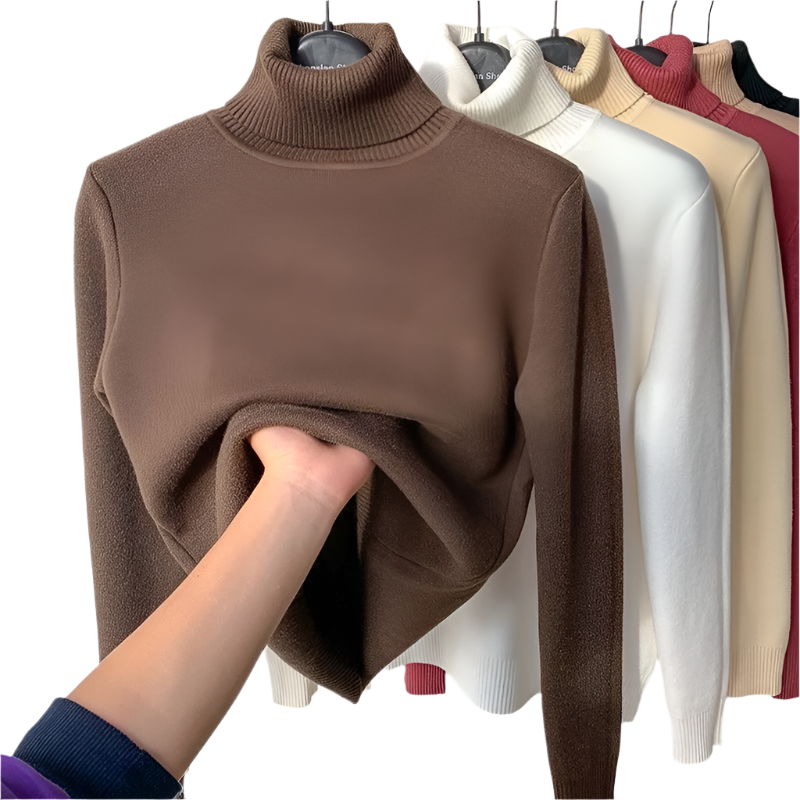 Luciana – Chic Turtleneck Comfort Pullover für Frauen