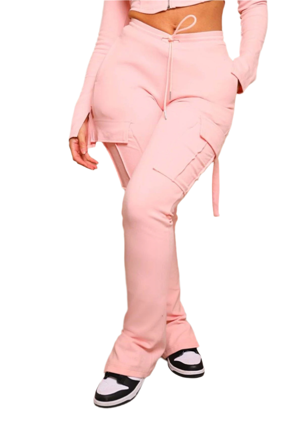 Amélie – Vintage-inspirierte High-Waist Cargo-Hosen für Frauen