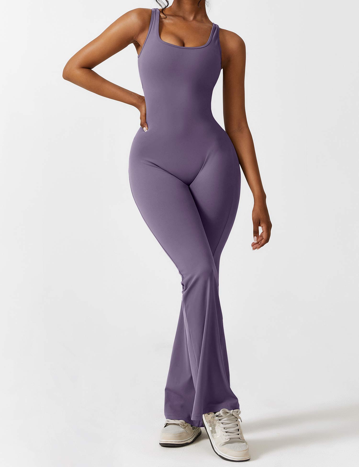 Sofia – Mühelos Eleganter Flare Jumpsuit