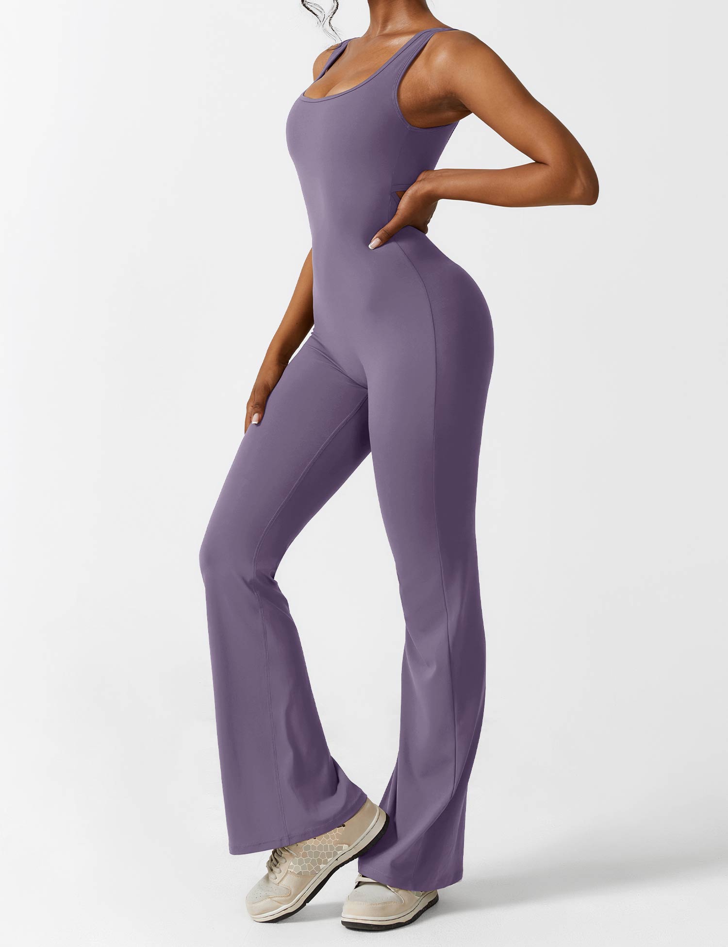 Sofia – Mühelos Eleganter Flare Jumpsuit