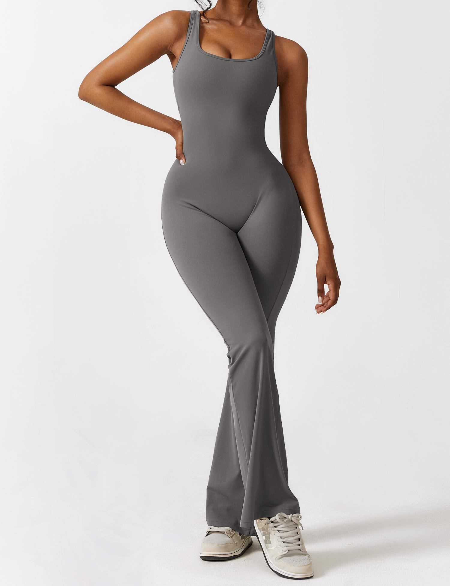 Sofia – Mühelos Eleganter Flare Jumpsuit